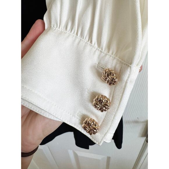 J.CREW Button Front Crepe Shirt Dress - Picture 7 of 9